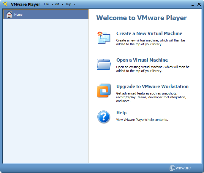 VM Player installieren